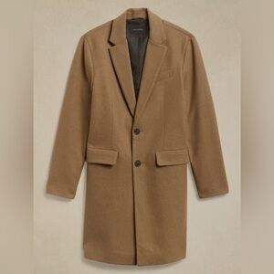 Men’s Banana Republic Wool Topcoat - Camel (L)